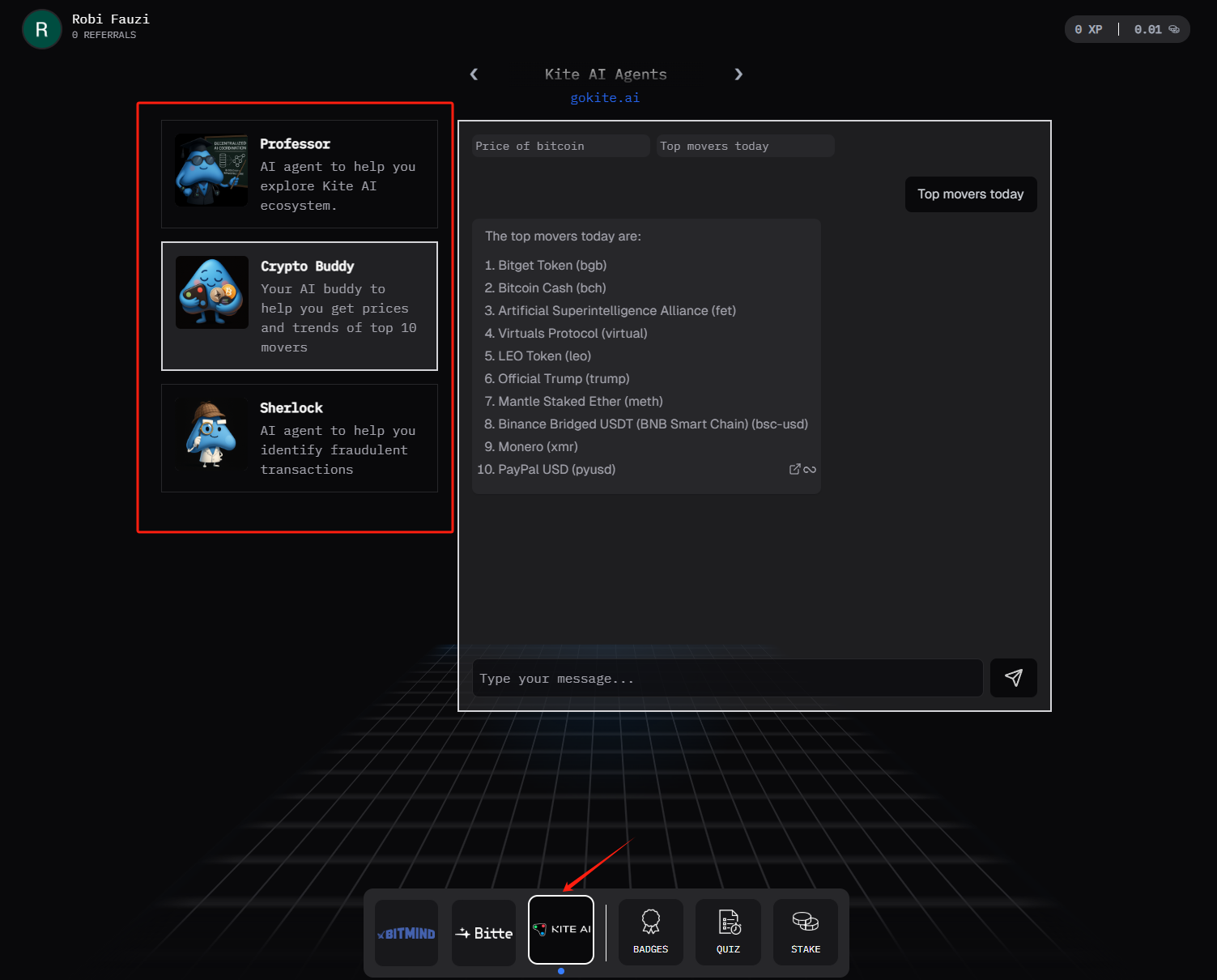 本周精选交互项目：登陆“嘴撸”平台的Recall和Anoma；Kite AI测试网