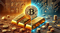 2025年黄金胜出：比特币波动与监管挑战凸显