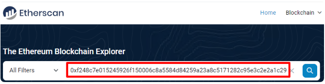 Etherscan 区块链浏览器