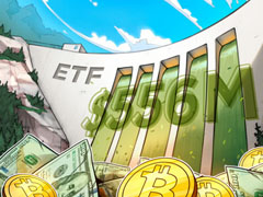 比特币ETF单日流入破5亿 突破67800美元创三个月新高