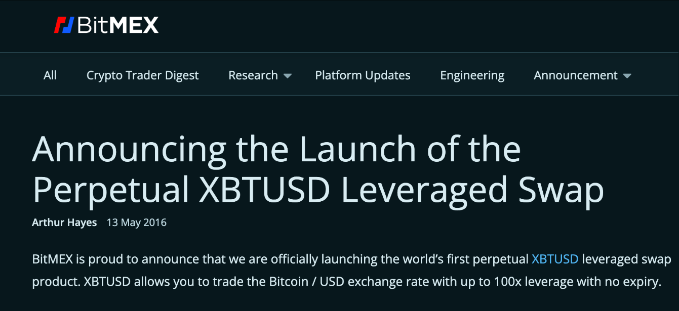 BitMEX Alpha：资金费率的演变