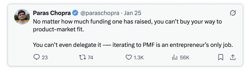 风投的真正赌注：创始人与投资者契合度胜过产品市场契合度