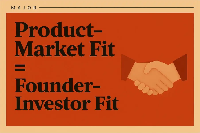 VC押注创始人而非产品市场契合度？真相曝光