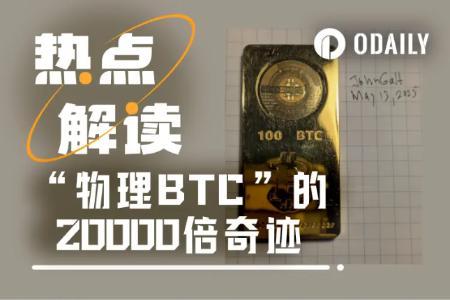 13年20000倍回报！实体BTC兑换1000万美元引爆市场热议