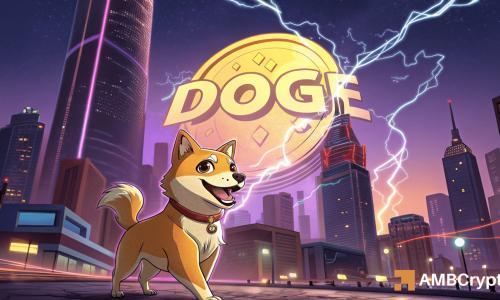 DOGE反弹获支撑，衍生品激增瞄准0.19美元