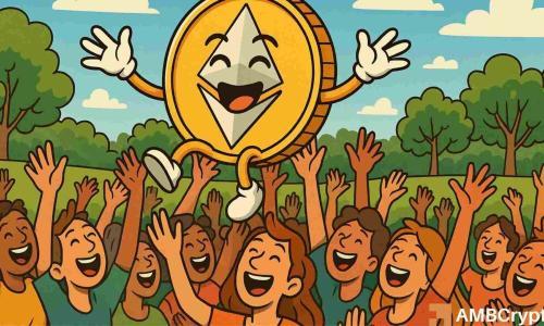 ETH网络活动复苏：链上交易量逼近2021高点