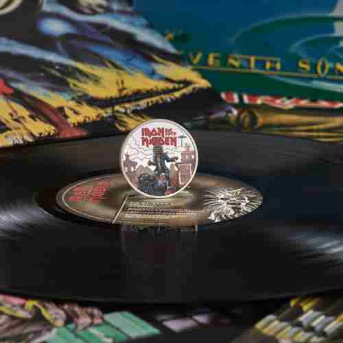 英国皇家铸币局为纪念Iron Maiden成立50周年发行纪念币！