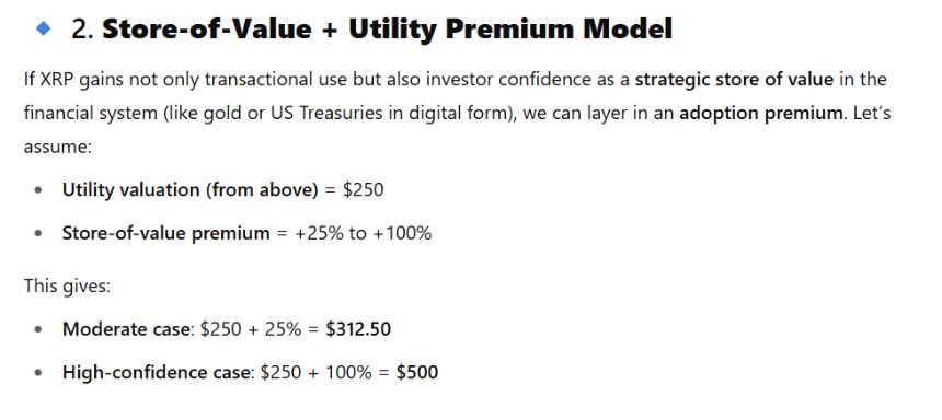 Utility Premium Model ChatGPT