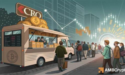 CRO暴跌11%却现鲸鱼增持，链上数据暗示看涨延续