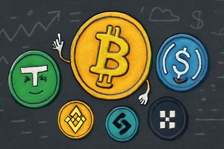 币圈三宝稳守财富防线：比特币、稳定币与平台币成投资核心