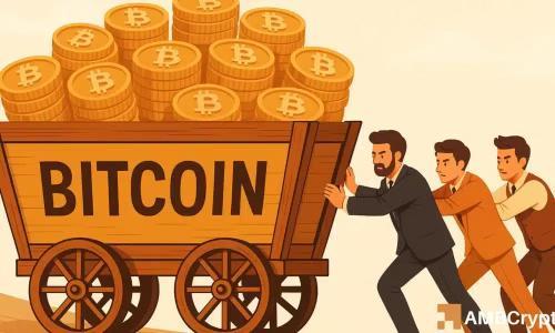 比特币波动加剧：300亿收购潮背后隐藏抛售风险