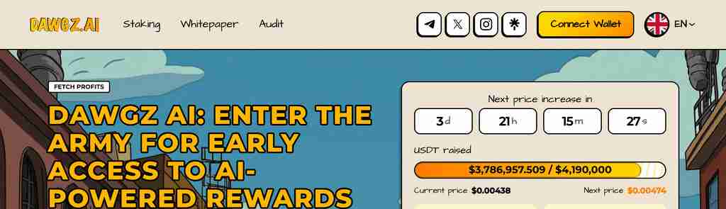 Dawgz AI ($DAGZ币) 价格预测2025 – 2040 年：能达到1美元吗？