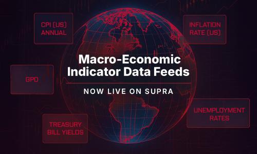 Supra推出原生宏观经济数据源，赋能链上智能交易新范式