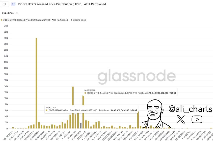  狗狗币突破 0.20 美元阻力位：这是下一个关键障碍 