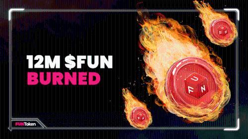 FUNToken链上销毁1200万枚，通缩模型再升级