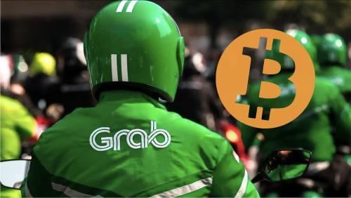 比特币支付落地Grab，股价与价格双双反弹