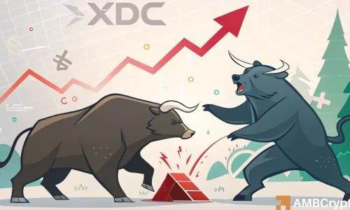 XDC价格反弹至0.10美元，但期货空头仍占主导