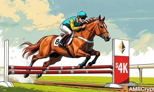 ETH抛售压力降至两年最低，机构增持推动价格看涨至4000美元