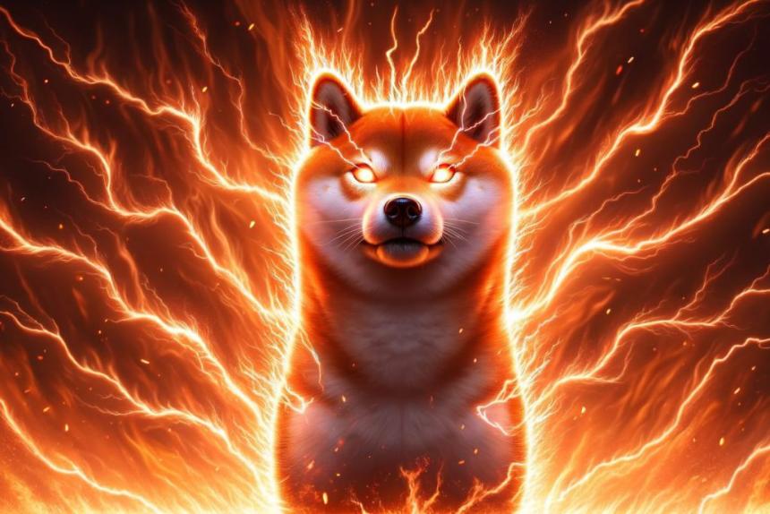Shiba inu Burning