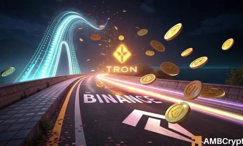 TRON交易量破111亿，USDT大额流出助推TRX上涨