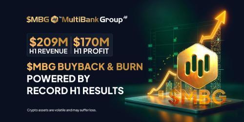 MultiBank集团启动MBG代币回购销毁计划，首年投入5820万美元