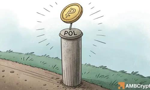 POL价格持续下跌，链上流动性和活动疲软加剧看跌情绪