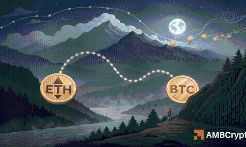 鲸鱼撤离以太坊转投比特币，ETH/BTC看涨结构仍坚挺