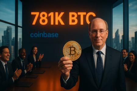 贝莱德比特币持仓超Coinbase 成最大持有者