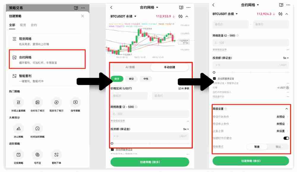 欧e交易所网格交易教学:两种网格策略操作与优劣势介绍