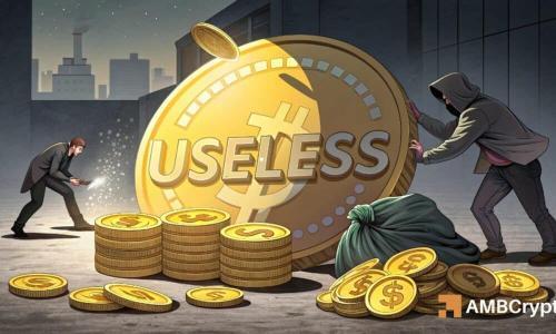 USELESS币价格暴跌后鲸鱼增持，链上信号暗示潜在反转