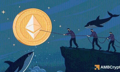以太坊鲸鱼撤出20万ETH逼近4900美元阻力位