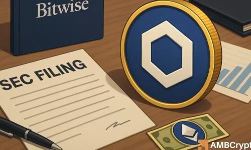 Bitwise提交首只LINK ETF申请 市场期待机构需求释放