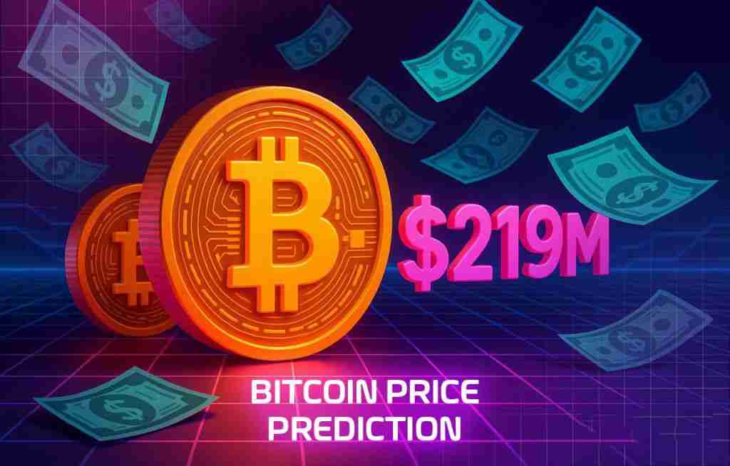 比特币价格预测：2.19 亿美元资金涌入比特币 ETF！机构悄然备战冲刺100万美元