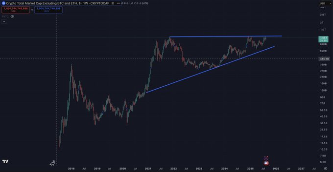 投资者 Dan Tapiero 预测山寨币市场将迎来旺季，并指出关键驱动因素尚未被完全消化