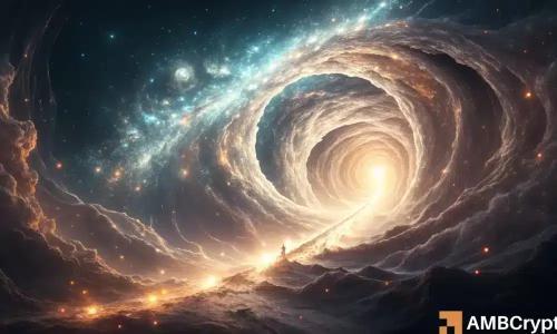 比特币波动拖累虫洞回落至0.08美元支撑位