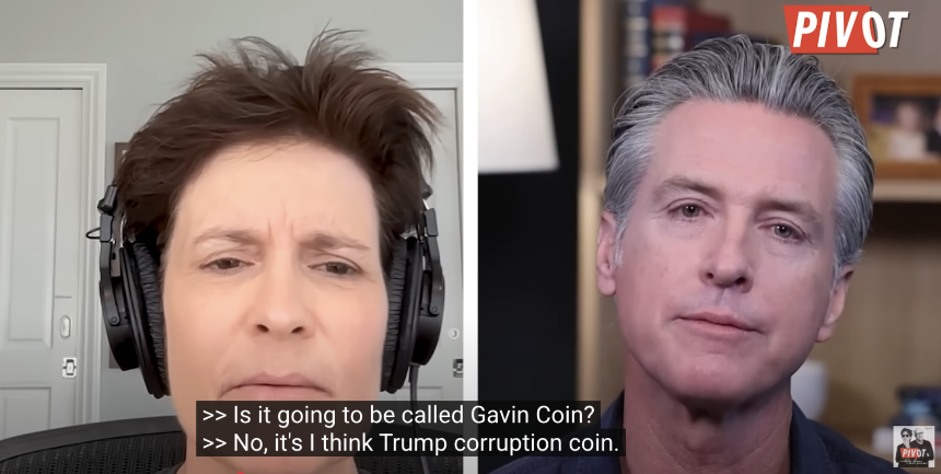 纽森欲发「特朗普腐败币」，新任美国总统上任后有多少「骚操作」？