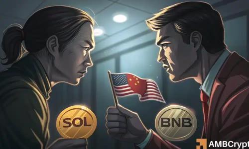 SOL逼近BNB：美国资金流成双雄对决关键变量