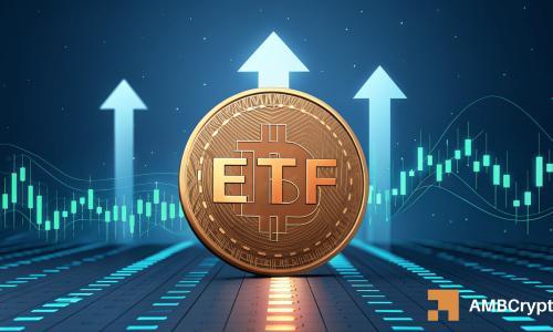 贝莱德ETF主导+衍生品激增 比特币突破在即？
