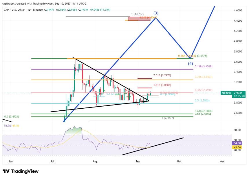 XRP 1D Chart Casi Trades