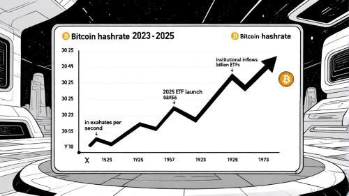 比特币哈希率破350艾哈希：机构采用与网络安全双驱动