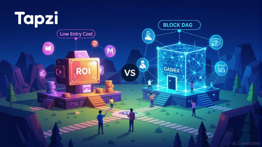 2025年高潜力加密货币预售：Tapzi的战略优势为何可能超越BlockDAG的基础设施布局
