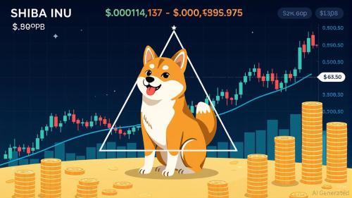 SHIB三角突破在即，XRP冲3美元，比特币剑指15万美元