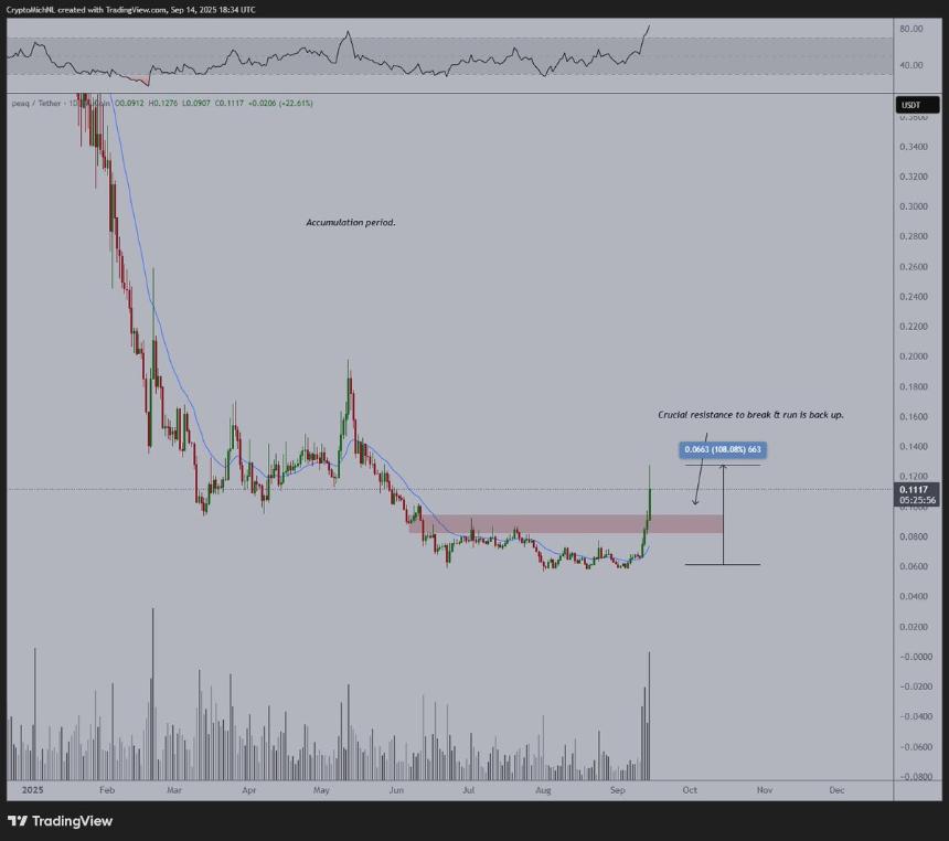 顶级加密货币交易员在价格上涨 100% 后将利润转入新的山寨币