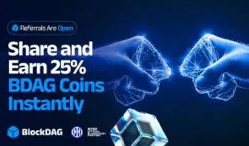 BlockDAG推荐计划引爆市场，XRP/TRX技术突破在即