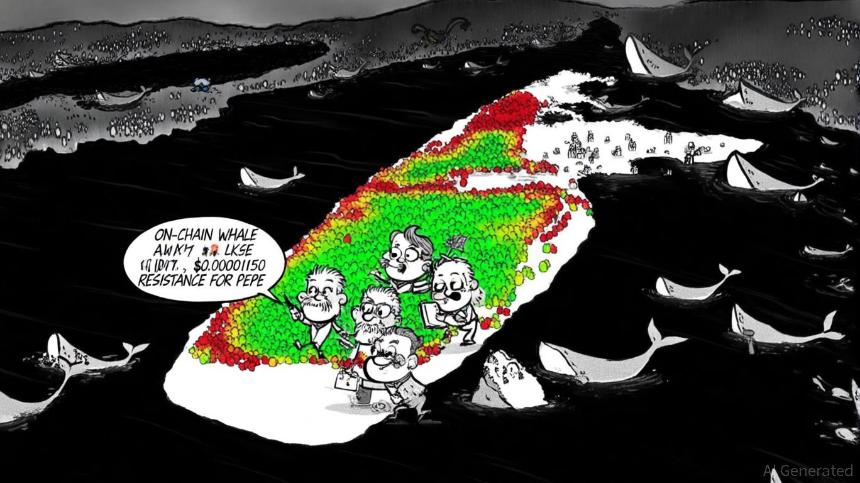 PEPE价格面临关键阻力位0.00001150美元，短期走势或将决定市场方向
