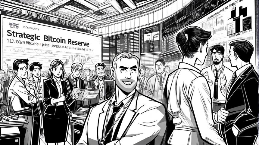 比特币价格飙升至11.7万美元：机构采用与宏观经济利好的双重驱动