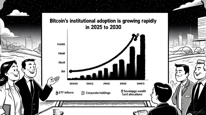 比特币2025-2030年价格趋势与宏观经济驱动：机构革命的开端