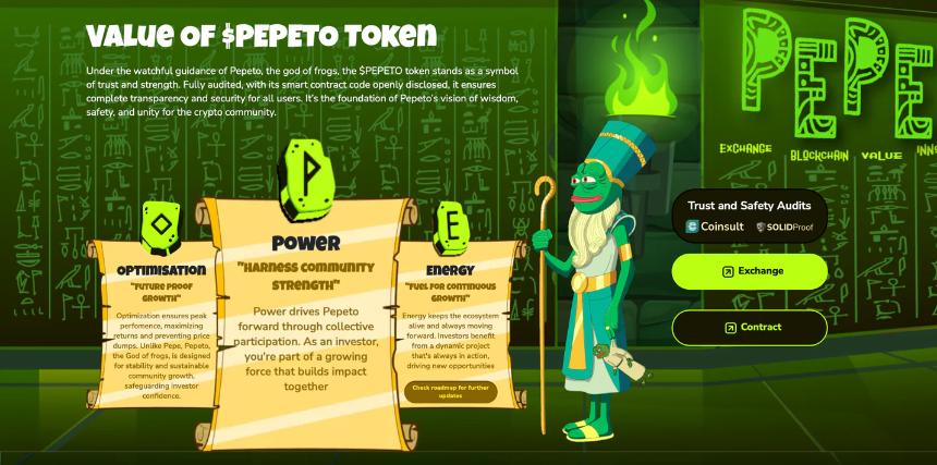 Pepeto如何通过实用功能赢得市场青睐