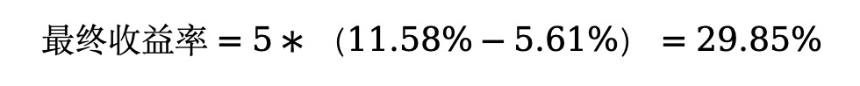 套利策略收益图