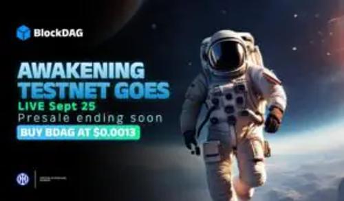 BlockDAG预售近4.1亿美元，测试网上线引爆市场信心